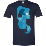 T-Shirts Navy / X-Small Beauty Portrait Men's Semi-Fitted Softstyle