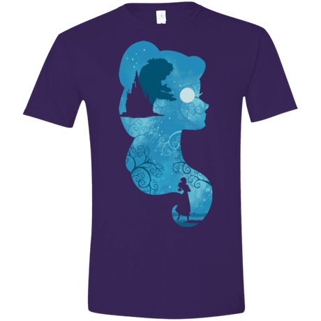 T-Shirts Purple / S Beauty Portrait Men's Semi-Fitted Softstyle