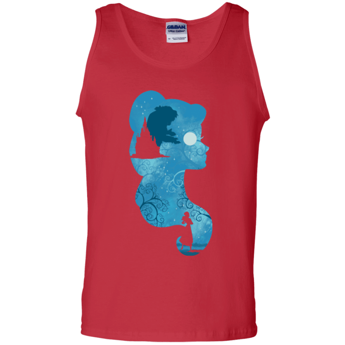 T-Shirts Red / S Beauty Portrait Men's Tank Top