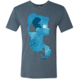 T-Shirts Indigo / S Beauty Portrait Men's Triblend T-Shirt