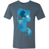 T-Shirts Indigo / S Beauty Portrait Men's Triblend T-Shirt