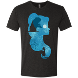 T-Shirts Vintage Black / S Beauty Portrait Men's Triblend T-Shirt