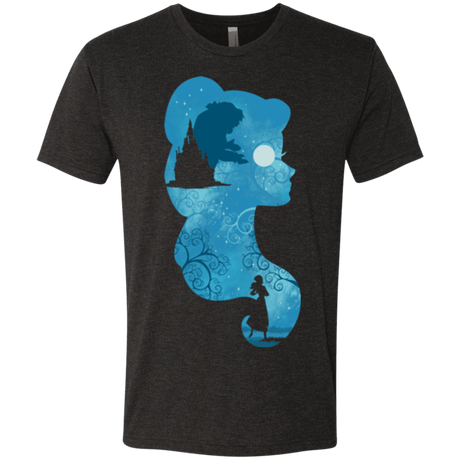 T-Shirts Vintage Black / S Beauty Portrait Men's Triblend T-Shirt