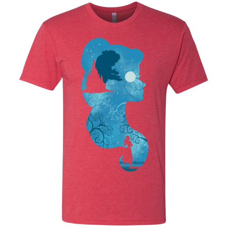 T-Shirts Vintage Red / S Beauty Portrait Men's Triblend T-Shirt
