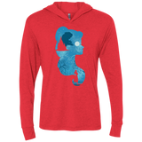 T-Shirts Vintage Red / X-Small Beauty Portrait Triblend Long Sleeve Hoodie Tee