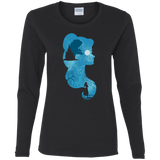 T-Shirts Black / S Beauty Portrait Women's Long Sleeve T-Shirt