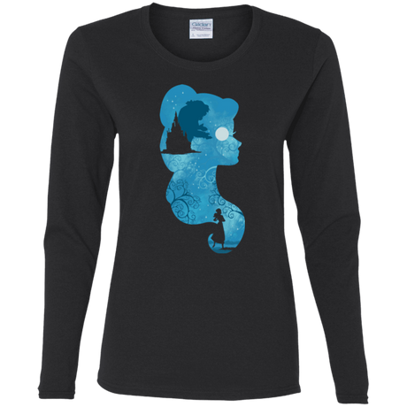 T-Shirts Black / S Beauty Portrait Women's Long Sleeve T-Shirt