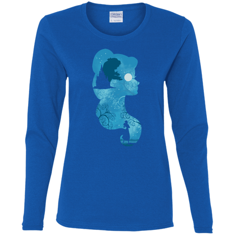 T-Shirts Royal / S Beauty Portrait Women's Long Sleeve T-Shirt