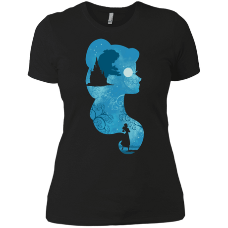 T-Shirts Black / X-Small Beauty Portrait Women's Premium T-Shirt
