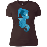 T-Shirts Dark Chocolate / X-Small Beauty Portrait Women's Premium T-Shirt