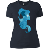 T-Shirts Indigo / X-Small Beauty Portrait Women's Premium T-Shirt