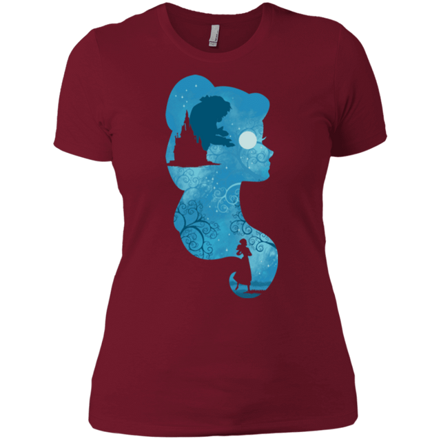 T-Shirts Scarlet / X-Small Beauty Portrait Women's Premium T-Shirt