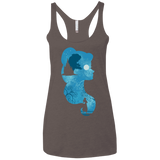 T-Shirts Macchiato / X-Small Beauty Portrait Women's Triblend Racerback Tank