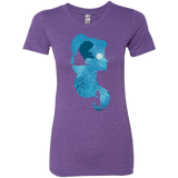 T-Shirts Purple Rush / S Beauty Portrait Women's Triblend T-Shirt