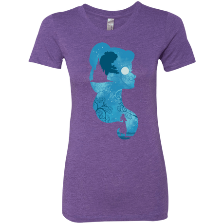 T-Shirts Purple Rush / S Beauty Portrait Women's Triblend T-Shirt