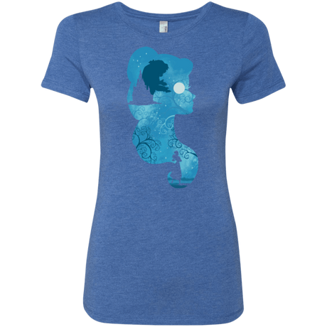 T-Shirts Vintage Royal / S Beauty Portrait Women's Triblend T-Shirt
