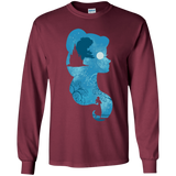 T-Shirts Maroon / YS Beauty Portrait Youth Long Sleeve T-Shirt