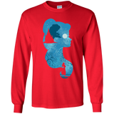 T-Shirts Red / YS Beauty Portrait Youth Long Sleeve T-Shirt