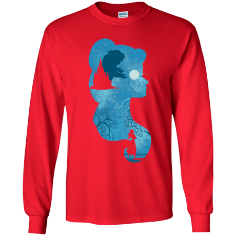 T-Shirts Red / YS Beauty Portrait Youth Long Sleeve T-Shirt