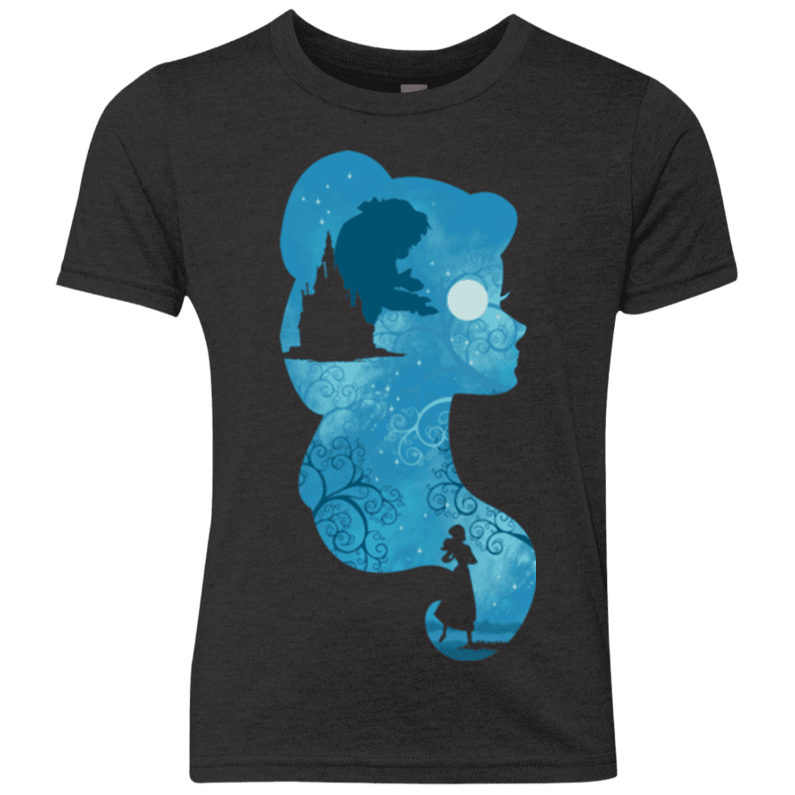 T-Shirts Vintage Black / YXS Beauty Portrait Youth Triblend T-Shirt