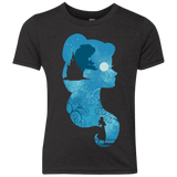 T-Shirts Vintage Black / YXS Beauty Portrait Youth Triblend T-Shirt