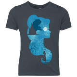 T-Shirts Vintage Navy / YXS Beauty Portrait Youth Triblend T-Shirt