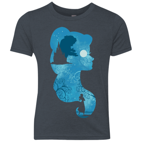 T-Shirts Vintage Navy / YXS Beauty Portrait Youth Triblend T-Shirt