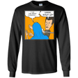 T-Shirts Black / S Beavis Butthead Slap Men's Long Sleeve T-Shirt