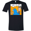 T-Shirts Black / X-Small Beavis Butthead Slap Men's Semi-Fitted Softstyle