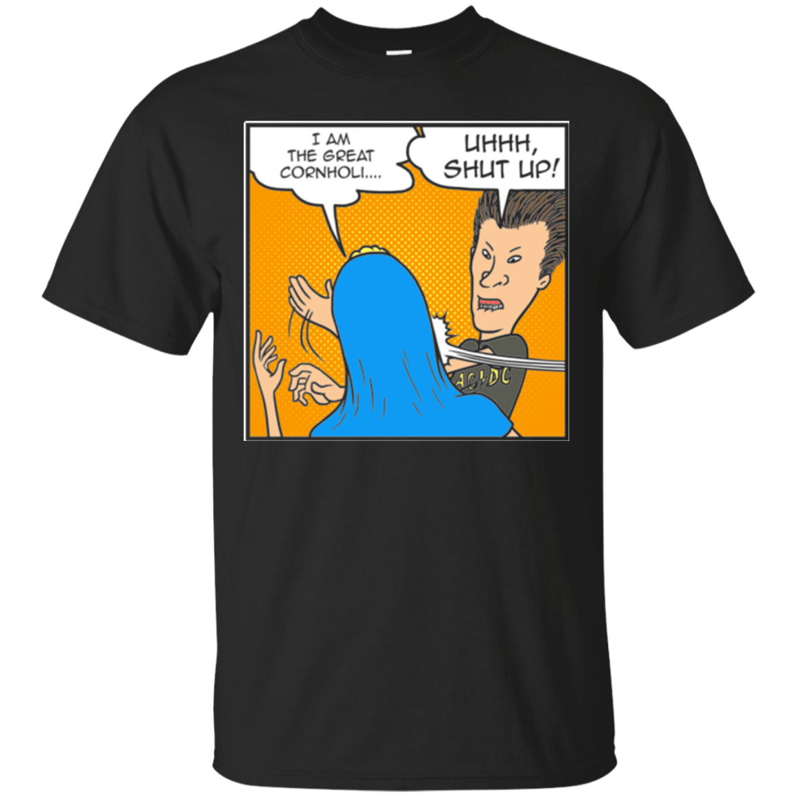 T-Shirts Black / S Beavis Butthead Slap T-Shirt