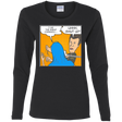 T-Shirts Black / S Beavis Butthead Slap Women's Long Sleeve T-Shirt
