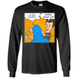 T-Shirts Black / YS Beavis Butthead Slap Youth Long Sleeve T-Shirt