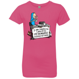 T-Shirts Hot Pink / YXS Beavis Change My Mind Girls Premium T-Shirt