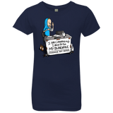 T-Shirts Midnight Navy / YXS Beavis Change My Mind Girls Premium T-Shirt
