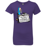 T-Shirts Purple Rush / YXS Beavis Change My Mind Girls Premium T-Shirt