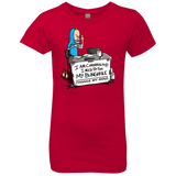 T-Shirts Red / YXS Beavis Change My Mind Girls Premium T-Shirt