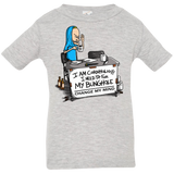 T-Shirts Heather Grey / 6 Months Beavis Change My Mind Infant Premium T-Shirt
