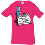 T-Shirts Hot Pink / 6 Months Beavis Change My Mind Infant Premium T-Shirt