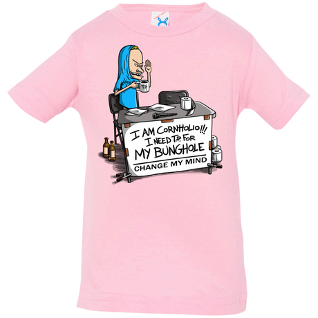 T-Shirts Pink / 6 Months Beavis Change My Mind Infant Premium T-Shirt