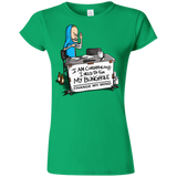 T-Shirts Irish Green / S Beavis Change My Mind Junior Slimmer-Fit T-Shirt