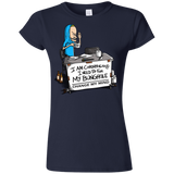 T-Shirts Navy / S Beavis Change My Mind Junior Slimmer-Fit T-Shirt