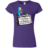 T-Shirts Purple / S Beavis Change My Mind Junior Slimmer-Fit T-Shirt