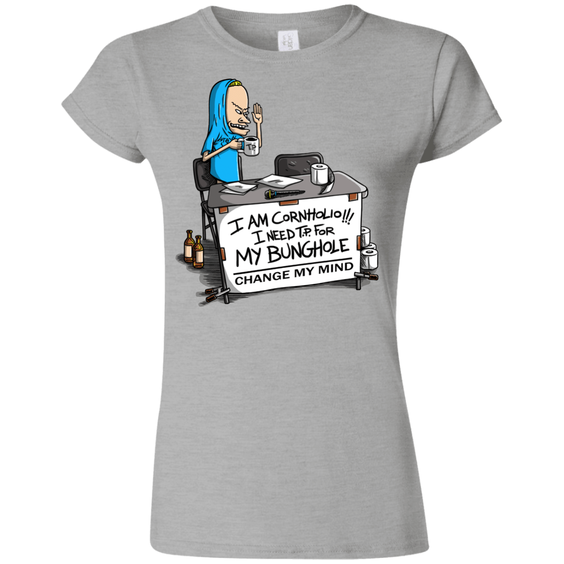 Beavis Change My Mind Junior Slimmer-Fit T-Shirt