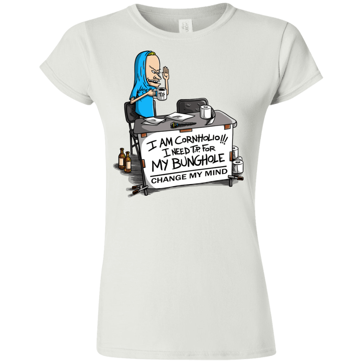 Beavis Change My Mind Junior Slimmer-Fit T-Shirt