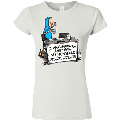 Beavis Change My Mind Junior Slimmer-Fit T-Shirt