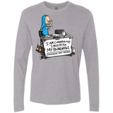 T-Shirts Heather Grey / S Beavis Change My Mind Men's Premium Long Sleeve
