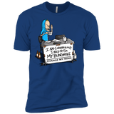T-Shirts Royal / X-Small Beavis Change My Mind Men's Premium T-Shirt
