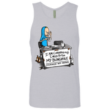 Beavis Change My Mind Men's Premium Tank Top