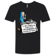 T-Shirts Black / X-Small Beavis Change My Mind Men's Premium V-Neck