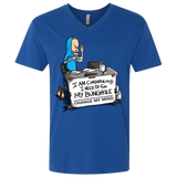 Beavis Change My Mind Men's Premium V-Neck